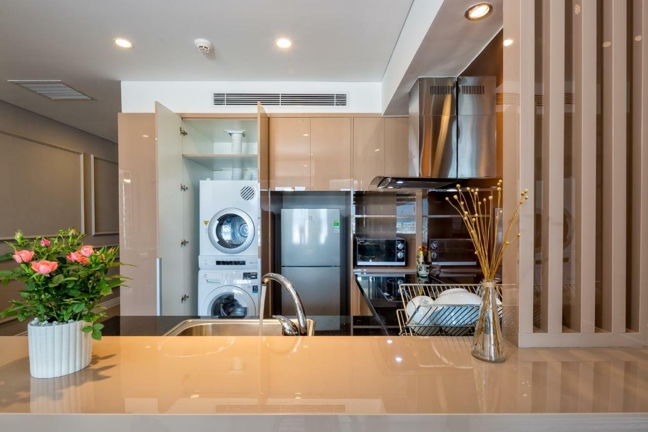 Beachfront Luxury Apartment - Rooftop Pool - ดานัง ภายนอก รูปภาพ